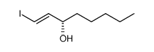 (S)-trans-3-Hydroxy-1-iodo-1-octene结构式