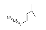 1-azido-3,3-dimethylbut-1-ene Structure