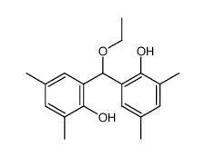 6,6'-(ethoxymethylene)bis(2,4-dimethylphenol) Structure