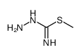 methyl hydrazinocarboximidothioate结构式