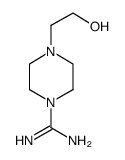 4-(2-hydroxyethyl)piperazine-1-carboximidamide Structure