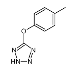 5-(4-methylphenoxy)tetrazole Structure