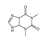 1,3-Dimethyl-3,4,5,7-tetrahydro-1H-purine-2,6-dione Structure