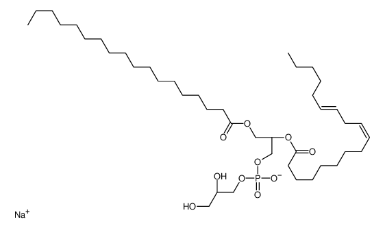 1-stearoyl-2-linoleoyl-sn-glycero-3-phospho-(1'-rac-glycerol) (sodium salt) picture