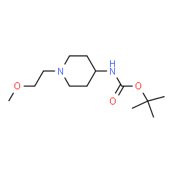 tert-butyl 1-(2-methoxyethyl)piperidin-4-ylcarbamate picture