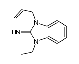 2H-Benzimidazol-2-imine,1-ethyl-1,3-dihydro-3-(2-propenyl)-(9CI)结构式