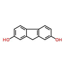 9H-Fluorene-2,7-diol structure