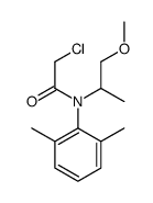 2-chloro-N-(2,6-dimethylphenyl)-N-(1-methoxypropan-2-yl)acetamide结构式