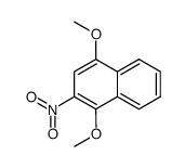 1,4-dimethoxy-2-nitronaphthalene结构式
