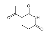 3-acetyl-piperidine-2,6-dione结构式
