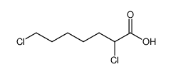 α,ω-dichlorooenanthic acid结构式