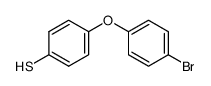 4-(4-bromophenoxy)thiophenol结构式