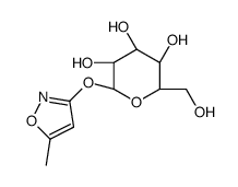 (2R,3S,4S,5R,6S)-2-(hydroxymethyl)-6-[(5-methyl-1,2-oxazol-3-yl)oxy]oxane-3,4,5-triol Structure
