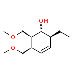 3-Cyclohexen-1-ol,2-ethyl-5,6-bis(methoxymethyl)-,(1R,2S,5S,6R)-rel-(9CI) picture