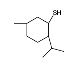 (1S,2S,5R)-5-methyl-2-propan-2-ylcyclohexane-1-thiol结构式