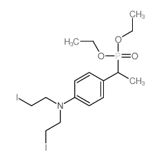 Phosphonic acid,[1-[4-[bis(2-iodoethyl)amino]phenyl]ethyl]-, diethyl ester (9CI) picture