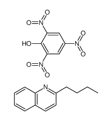 2-butyl-quinoline, picrate Structure