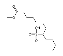 12-methoxy-12-oxododecane-5-sulfonic acid Structure