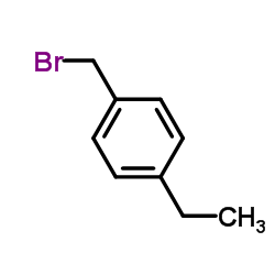 1-(Bromomethyl)-4-ethylbenzene Structure