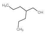 2-n-Propyl-1-pentanol Structure