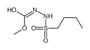 methyl N-(butylsulfonylamino)carbamate Structure