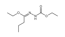 Ethylbutyratcarbethoxyhydrazon Structure