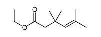 ethyl 3,3,5-trimethylhex-4-enoate Structure