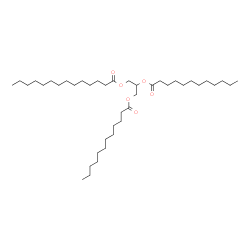 1,2-Dilauroyl-3-Myristoyl-rac-glycerol结构式