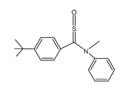 4-tert.-Butyl-N-methyl-thiobenzanilid-S-oxid结构式