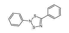 2,5-diphenyl-1,3,2,4-dithiadiazole结构式