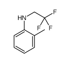 2-methyl-N-(2,2,2-trifluoroethyl)aniline Structure