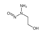 N-amino-N-(2-hydroxyethyl)nitrous amide Structure