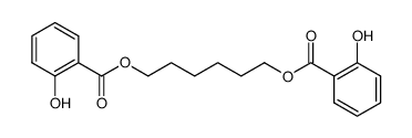 1,6-bis(salicyloyloxy)hexane Structure