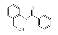 N-[2-(hydroxymethyl)phenyl]benzamide结构式