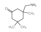 3-(aminomethyl)-3,5,5-trimethylcyclohexan-1-one Structure