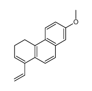 7-methoxy-1-vinyl-3,4-dihydro-phenanthrene结构式