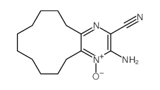 16-hydroxy-15-imino-13,16-diazabicyclo[10.4.0]hexadeca-13,17-diene-14-carbonitrile结构式