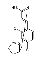 (E)-N-(3-bicyclo[2.2.1]heptanyl)-3-(2,4-dichlorophenyl)prop-2-enamide Structure