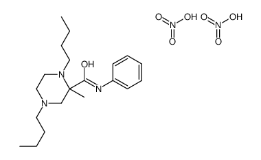 1,4-dibutyl-2-methyl-N-phenylpiperazine-2-carboxamide,nitric acid Structure