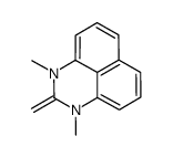 1,3-dimethyl-2-methylideneperimidine Structure
