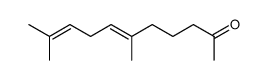 6,10-Dimethyl-6,9-undecadien-2-one Structure