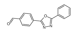 4-(5-phenyl-1,3,4-oxadiazol-2-yl)benzaldehyde Structure