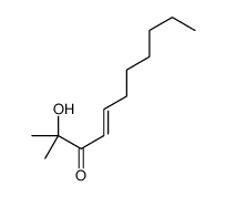 2-hydroxy-2-methylundec-4-en-3-one结构式
