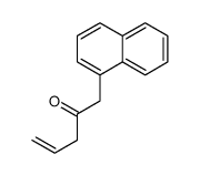 1-naphthalen-1-ylpent-4-en-2-one Structure