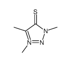 1,3,4-trimethyl-2,3-diaza-1-azoniacyclopenta-1,4-diene-5-thiolate structure