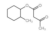(2-methylcyclohexyl) 3-oxobutanoate结构式