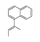 1-(1-methyl-propenyl)-naphthalene Structure
