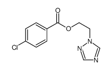 2-(1,2,4-triazol-1-yl)ethyl 4-chlorobenzoate Structure