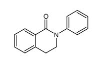 2-苯基-3,4-二氢异喹啉-1(2H)-酮结构式