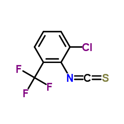 2-CHLORO-6-(TRIFLUOROMETHYL)PHENYLISOTHIOCYANATE Structure